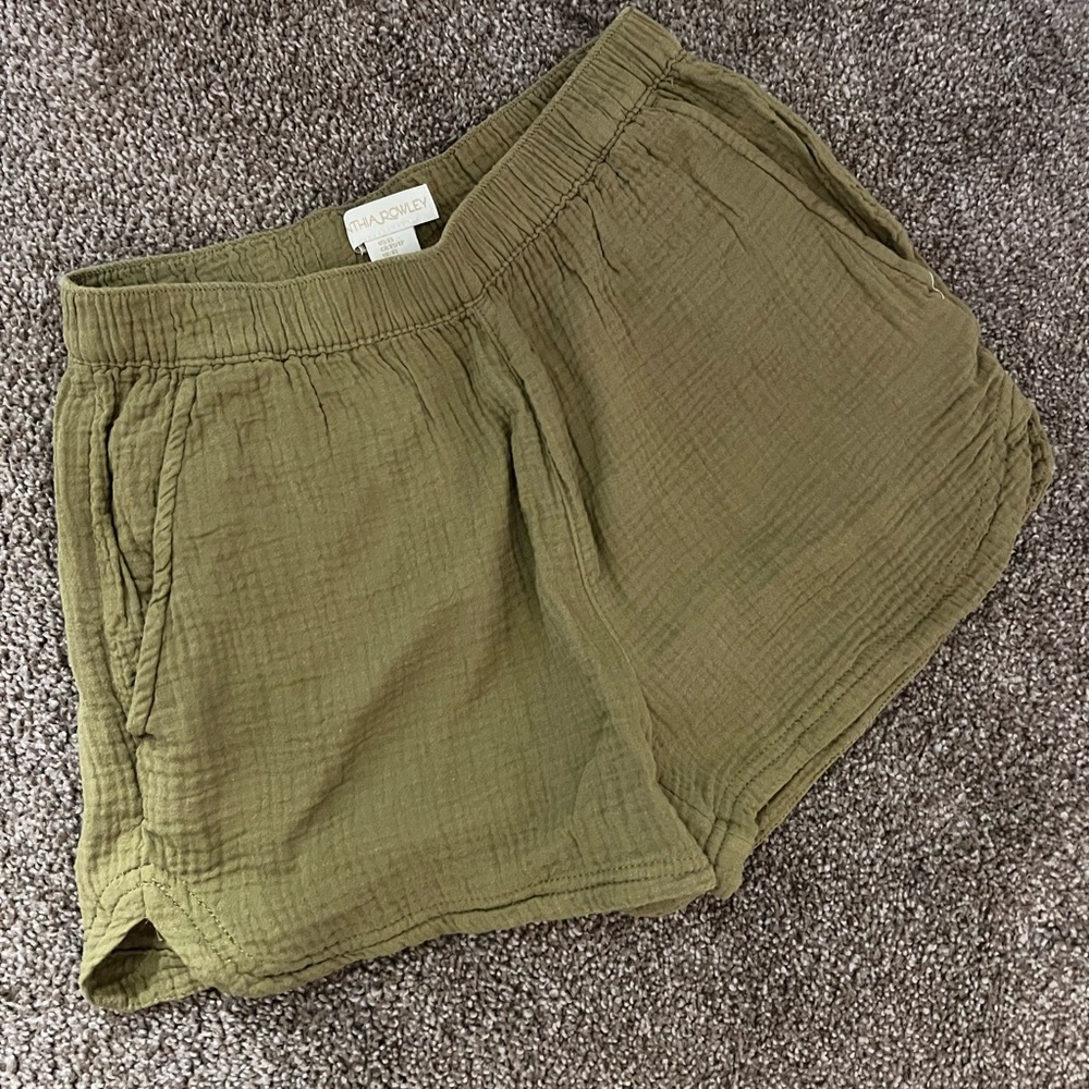 Cynthia Rowley cotton pull on shorts